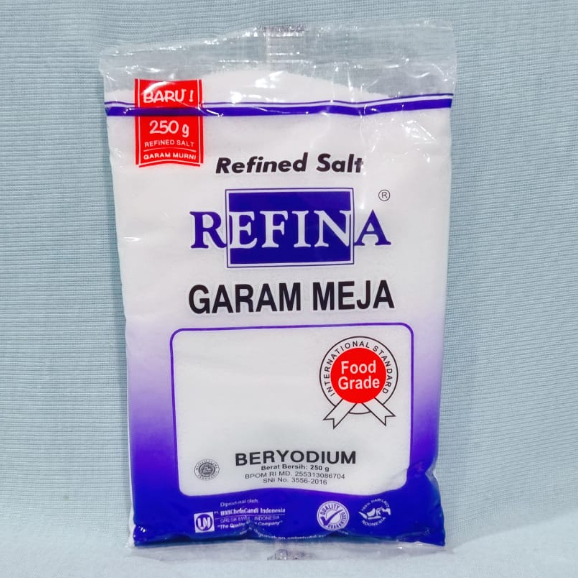 

Refina Garam Meja Beryodium (250 gr)