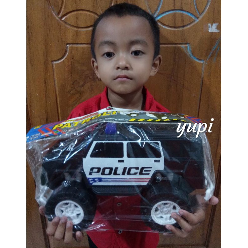 Mainan Mobil Jeep Polisi Hammer Jumbo
