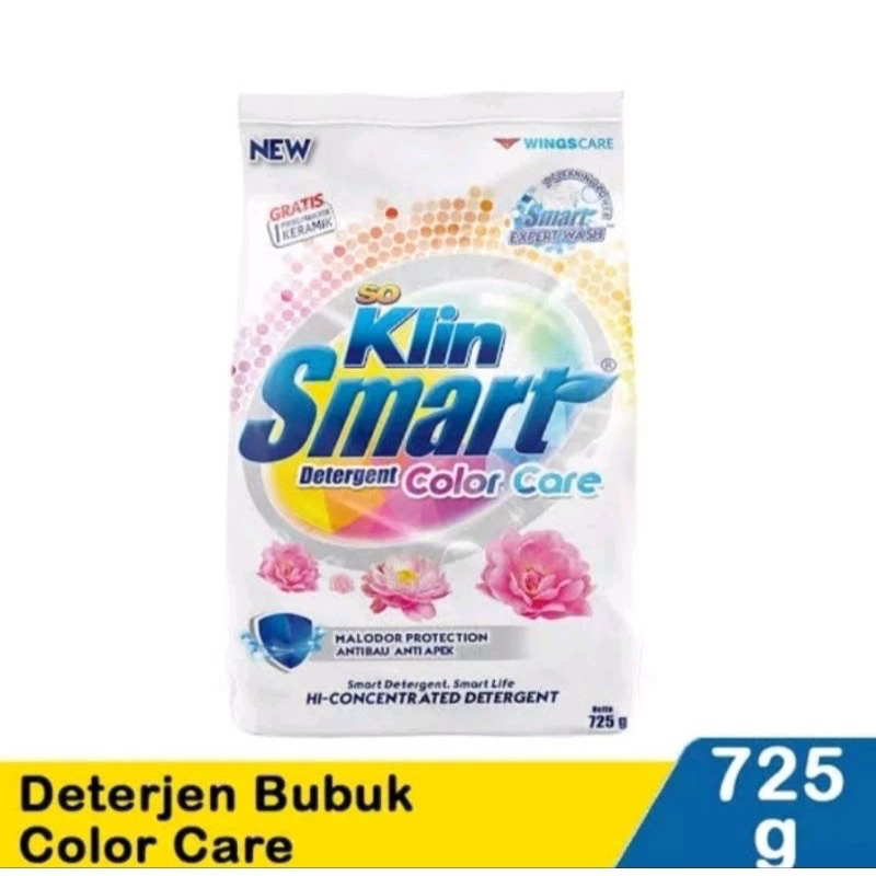 DETERGEN BUBUK SOKLIN SMART | gratis piring keramik