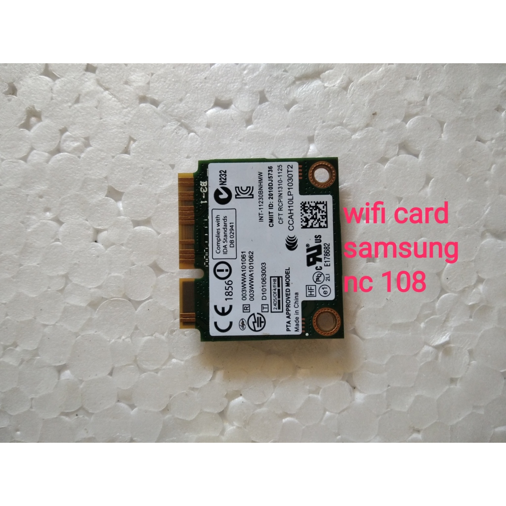 wificard netbook samsung nc 108 original