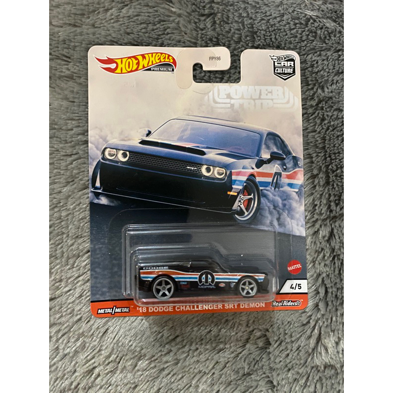 Hotwheels Premium Dodge Challenger SRT Demon