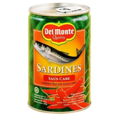 

DEl MOnte Sardines Saus Cabe