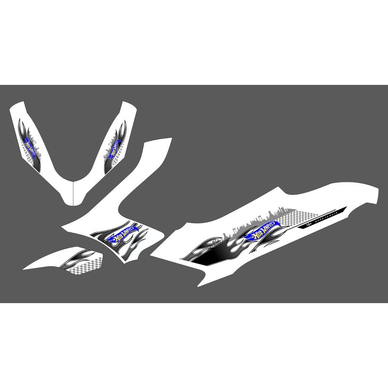 STRIPING STIKER TRANSPARAN HOTWHEELS PCX 150 160 SIMPEL