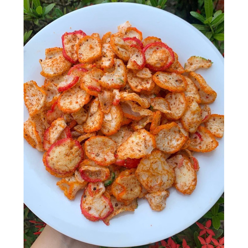 

Kerupuk Seblak pedas daun jeruk 500gr