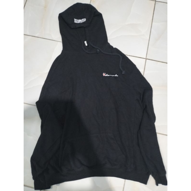 Hoodie Vetements x Champion