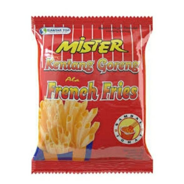 

MISTER KENTANG GORENG RENTENG ISI 10 18 GRAM FRENCH FRIES