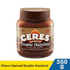 

CERES SELAI OLES HAZELNUT DAN DOUBLE HAZELNUT 350GRAM