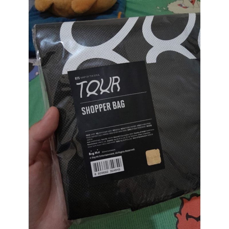 BTS MOTS TOUR SHOPPER BAG OFFICIAL