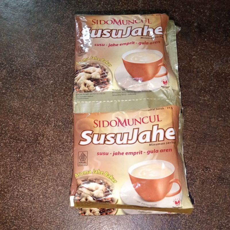 

Susu Jahe Sidomuncul 1 Renceng 10 pcs