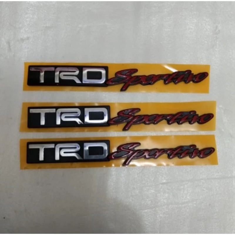 Emblem tulisan TRD Sportivo