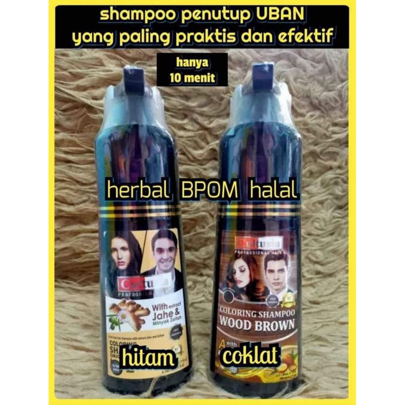 SHAMPO UBAN CULTUSIA HITAM