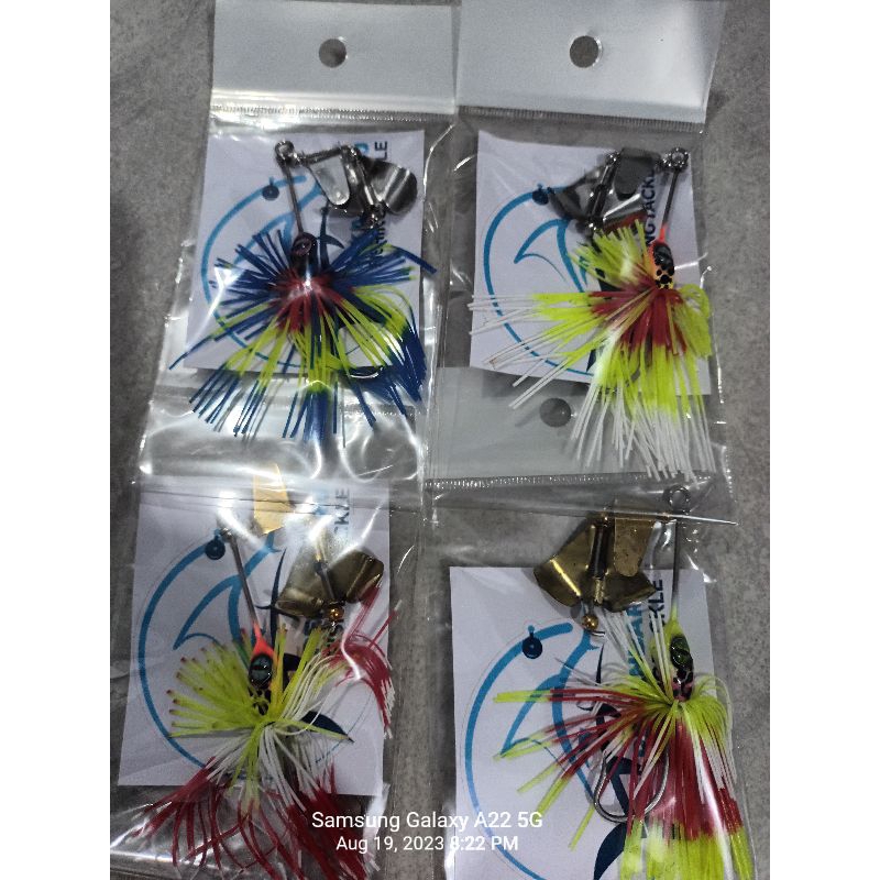 Umpan Buzzbait Mini 12gr Umpan Buzzbait Mini Kuningan Stainless