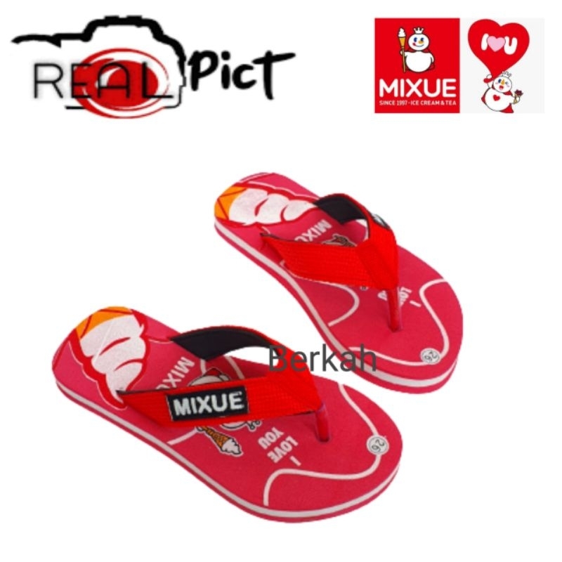 Sandal Anak Mixue viral 2023 sandal anak perempuan terbaru