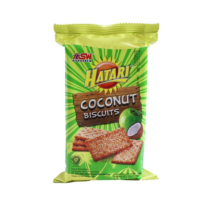 

HATARI BISCUIT COCONUT 140 GR AYES TOSERBA