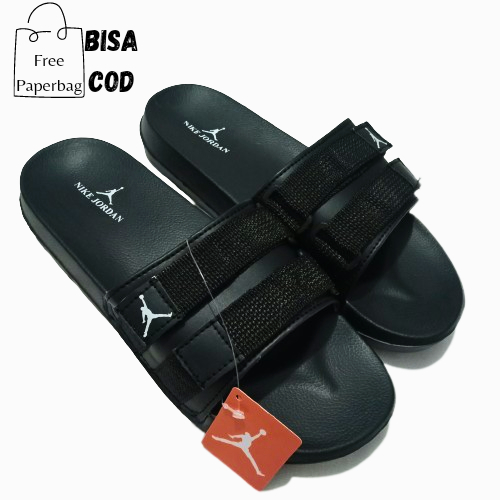 Sandal Slide Webbing - Nike Jordan /Sandal Slop /Sandal Pria Dan Wanita