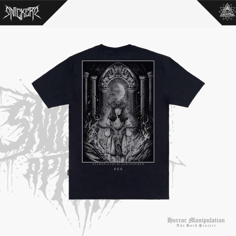 SNICKERS APPAREL / TSHIRT / KAOS DISTRO PREMIUM/ TS.Lucifer