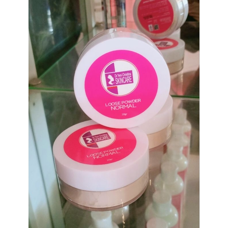 Bedak Tabur Loose Powder For Normal DYC Skincare