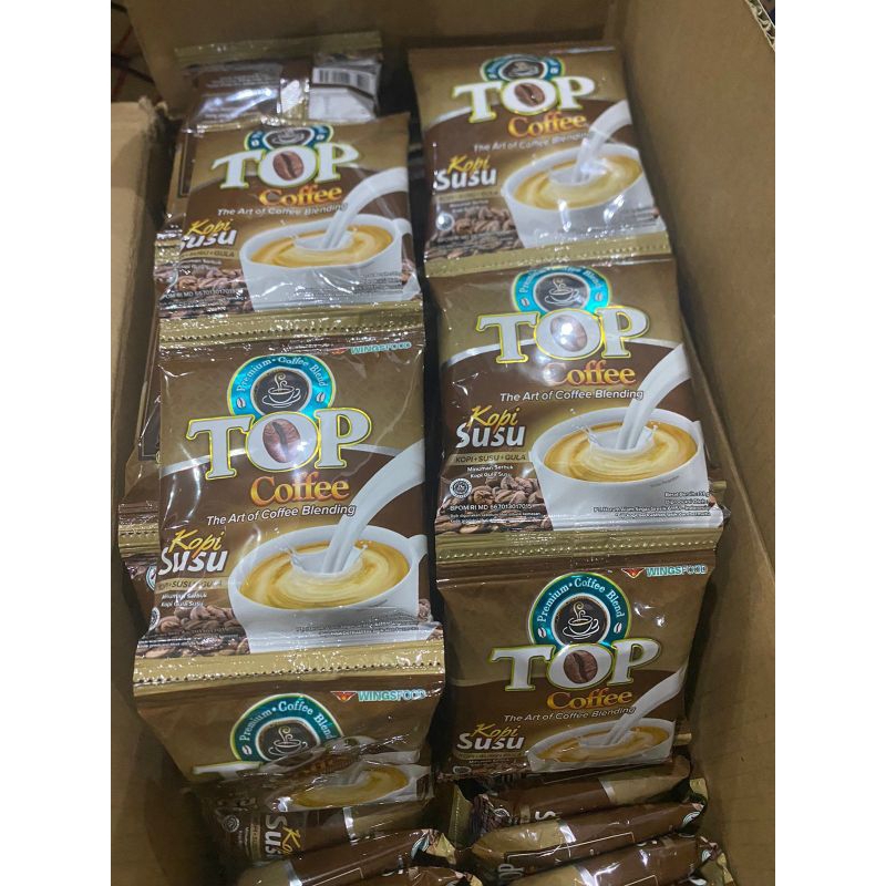 

TOP COFFE KOPI SUSU 31gram 12pcs