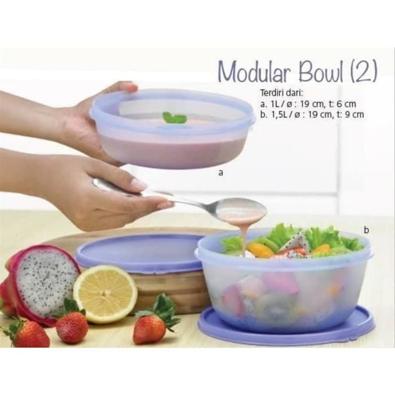 modular bowl Tupperware