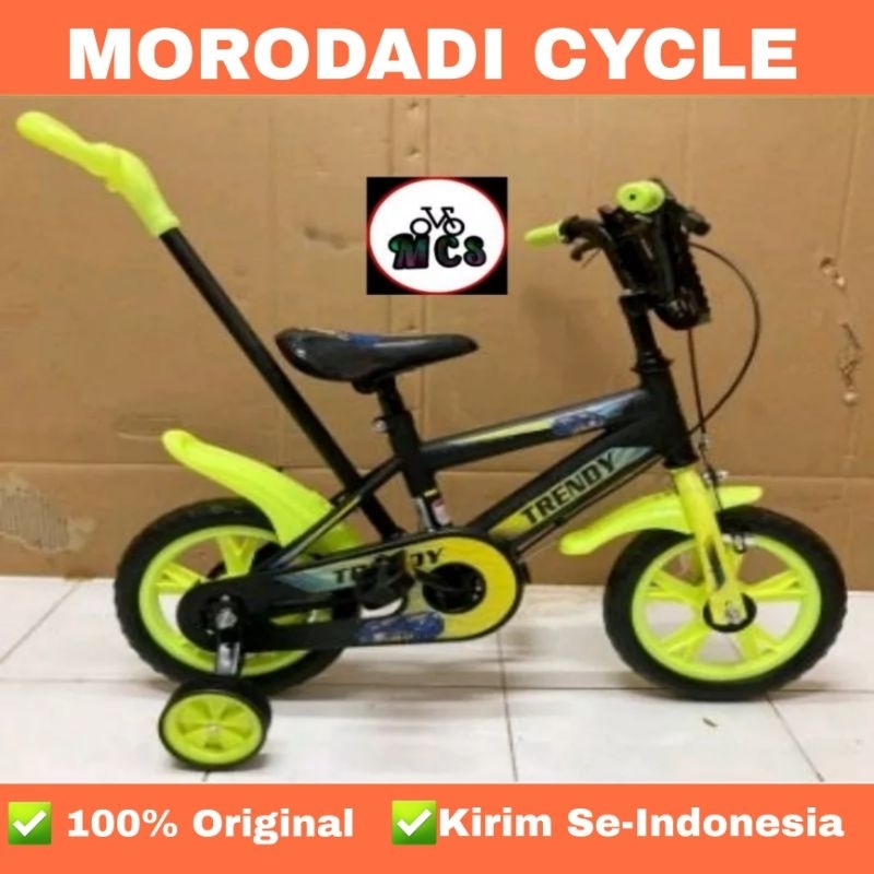 Sepeda Anak BMX 12 inch Trendy Tongkat Stir