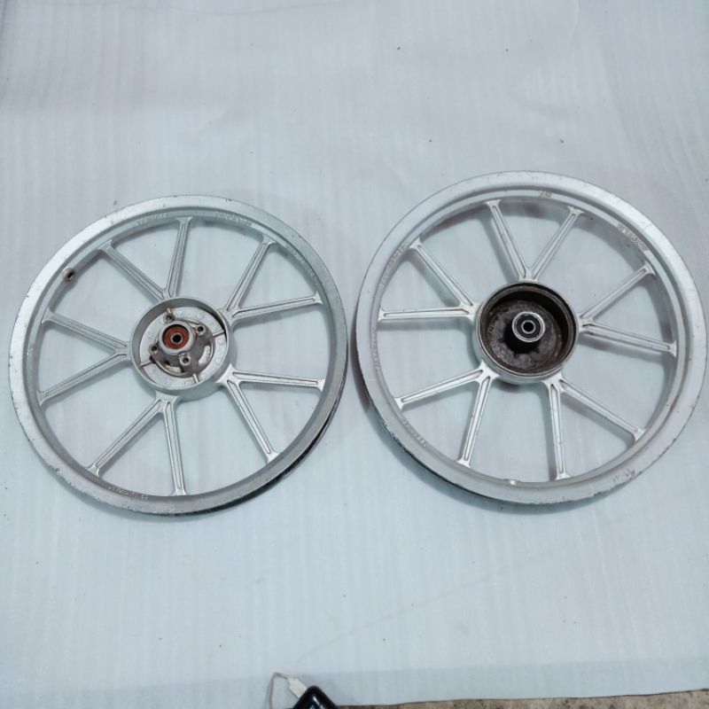 velg pelek pelk roda NOS GPWHEEL APPLICABLE Suzuki satria 2tak S r lumba hiu single disk Shogun kebo