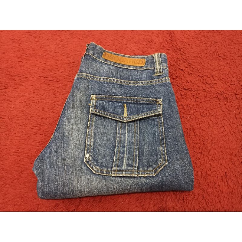 Celana Jeans Denim Second Bekas Branded Pl Dsquared Size 32