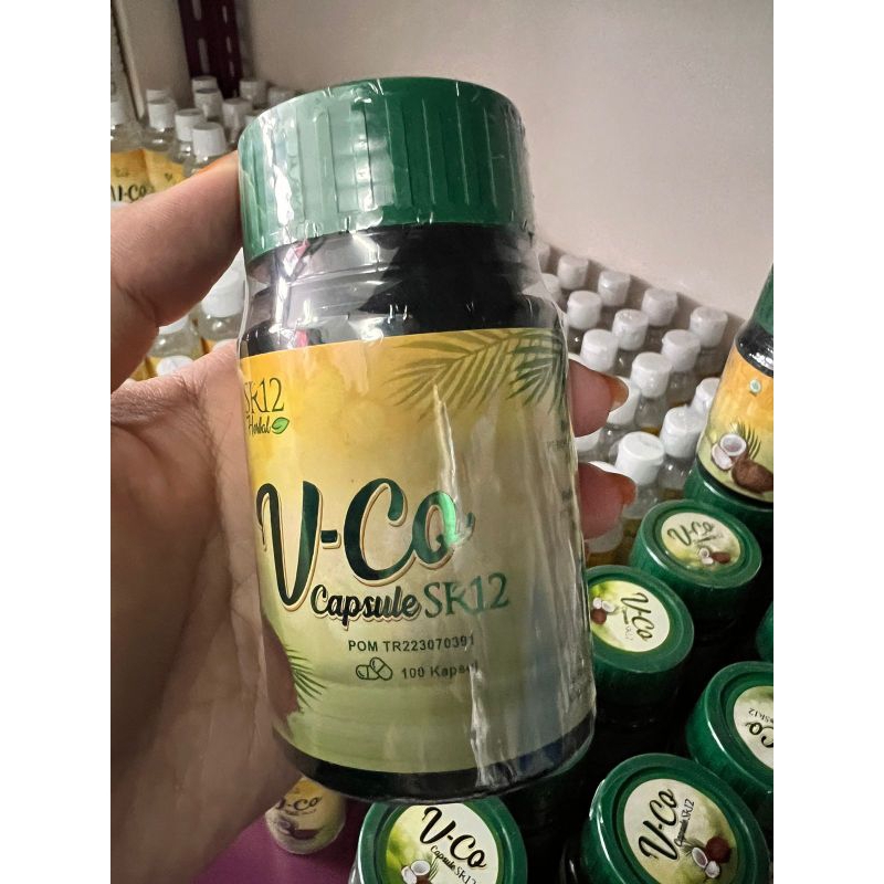 VCO KAPSUL SR12, OBAT COVID, VCO OIL MURNI