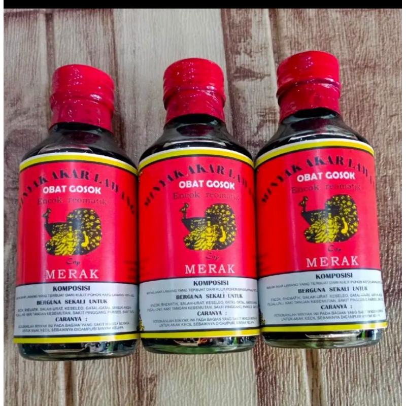 Minyak urut akar lawang asli Kalimantan