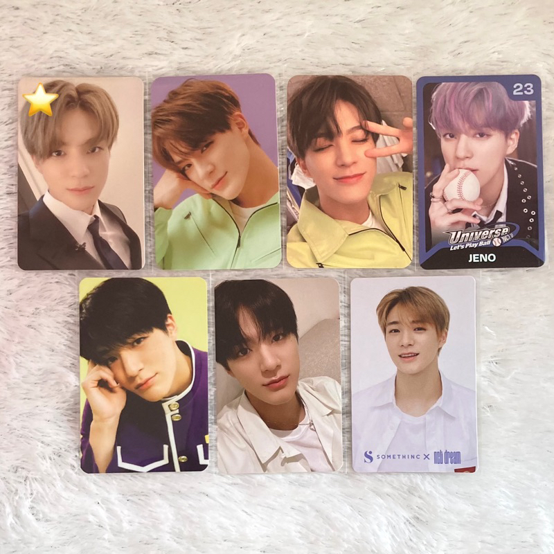 Photocard Official Jeno NCT Dream Kihno Reload, Photopack Season's Greeting 2021 2022 (PP SG21 SG22)