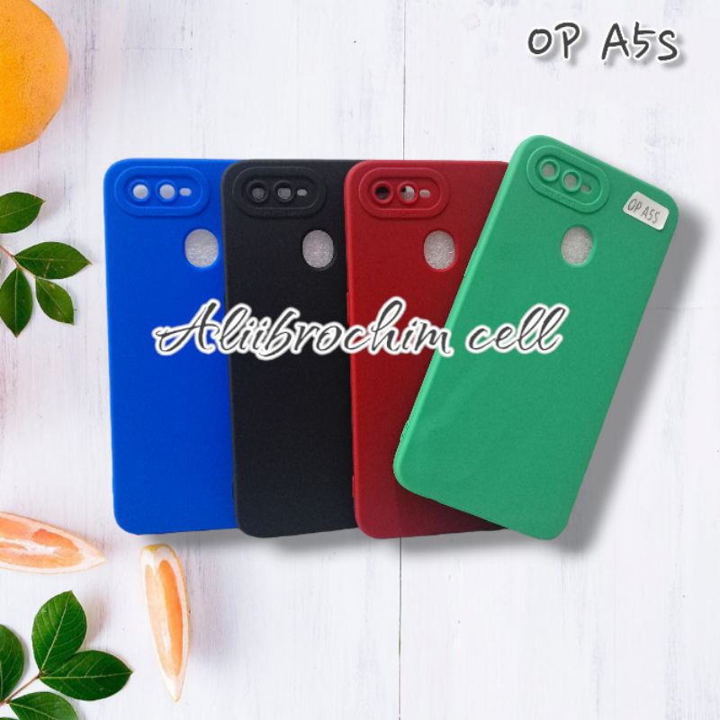 SOFTCASE OPPO A5S SILIKON CASE MACARON PRO CAMERA FULL COLOR 3D ORIGINAL TPU