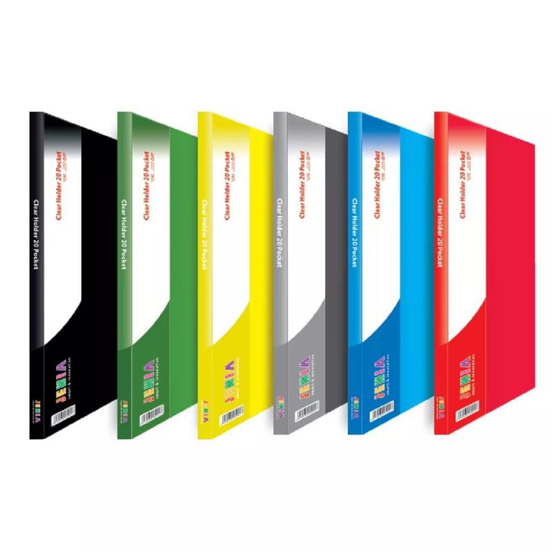 

Clear Holder 80 Pocket Folio Warna