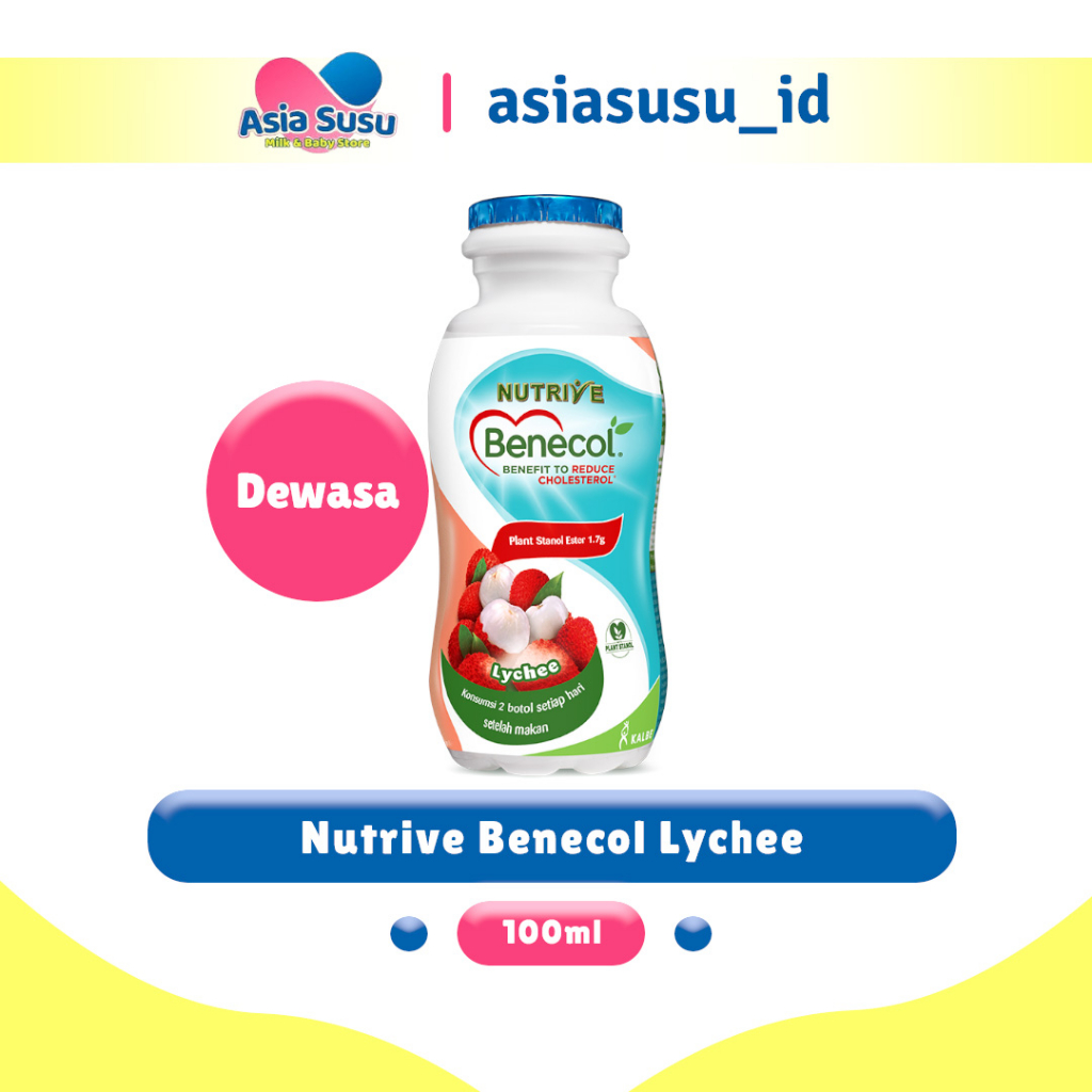 

Nutrive Benecol 100ml - Menurunkan Kolesterol