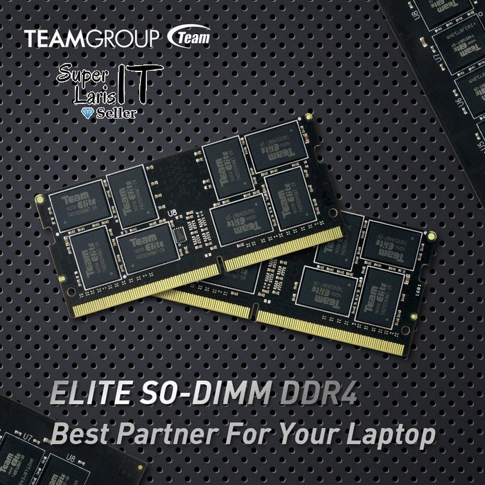 TeamGroup Team Elite Ram Laptop 16GB DDR4 3200 Mhz Sodimm So-Dimm