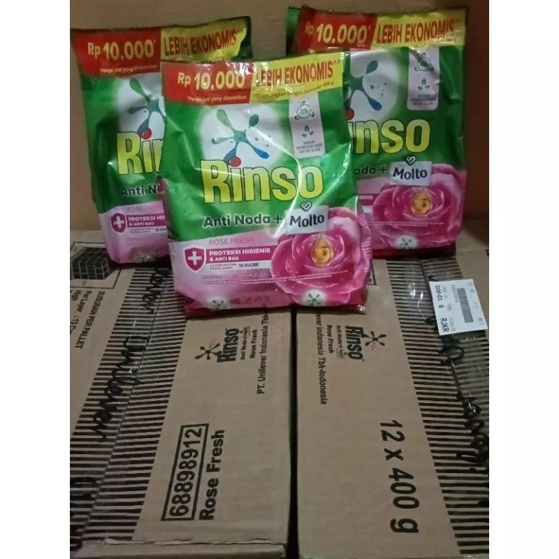rinso molto 400gr | detergen rinso plus molto