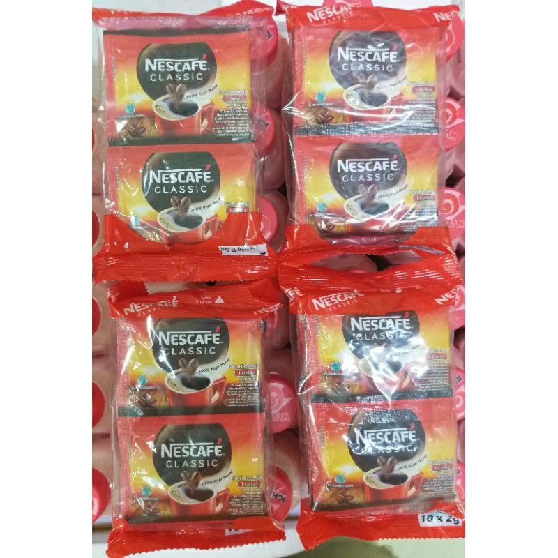 

KZ - nescafe classic 100% kopi murni 10'S X 2gr