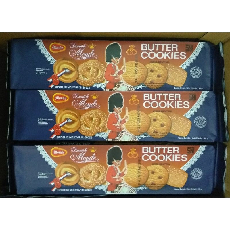 

KZ - monde butter cookies 90g