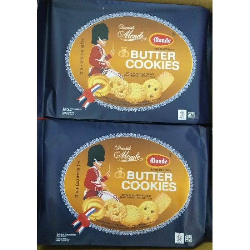 

KZ - monde butter cookies 150g