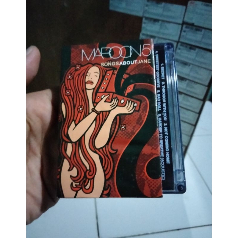 Kaset Pita Original Maroon 5 Songs About Jane