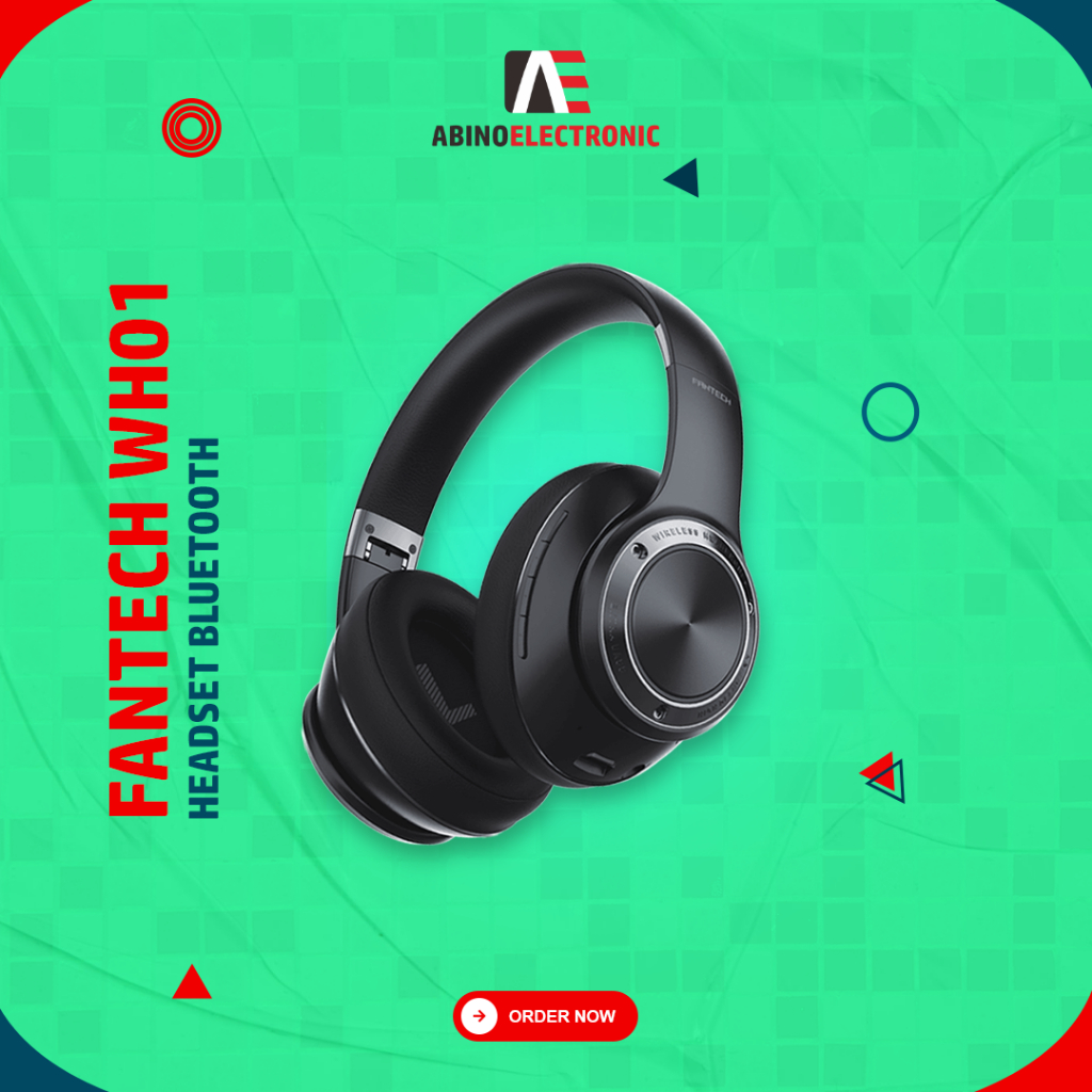 Headset Bluetooth Gaming Fantech WH01 Headphone Komputer PC Laptop HP