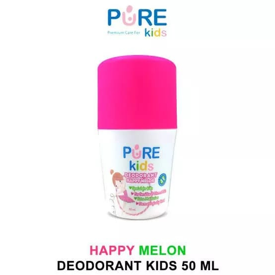 Pure Kids Deodorant Anak Penghilang Bau Ketiak Bau Badan Anak Olahraga Roll On Anak