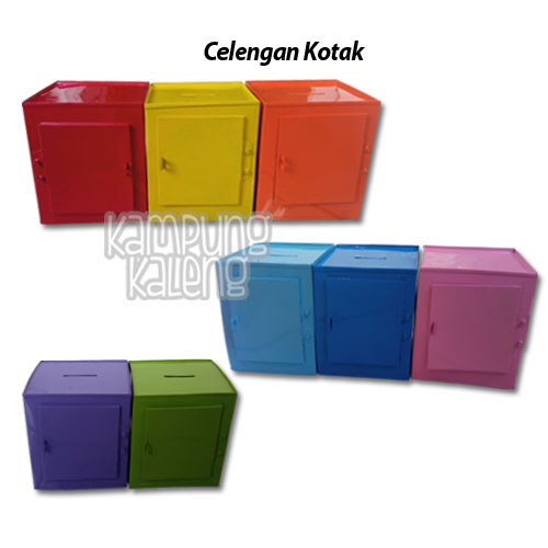 Celengan Kotak (Belum Termasuk Gembok)