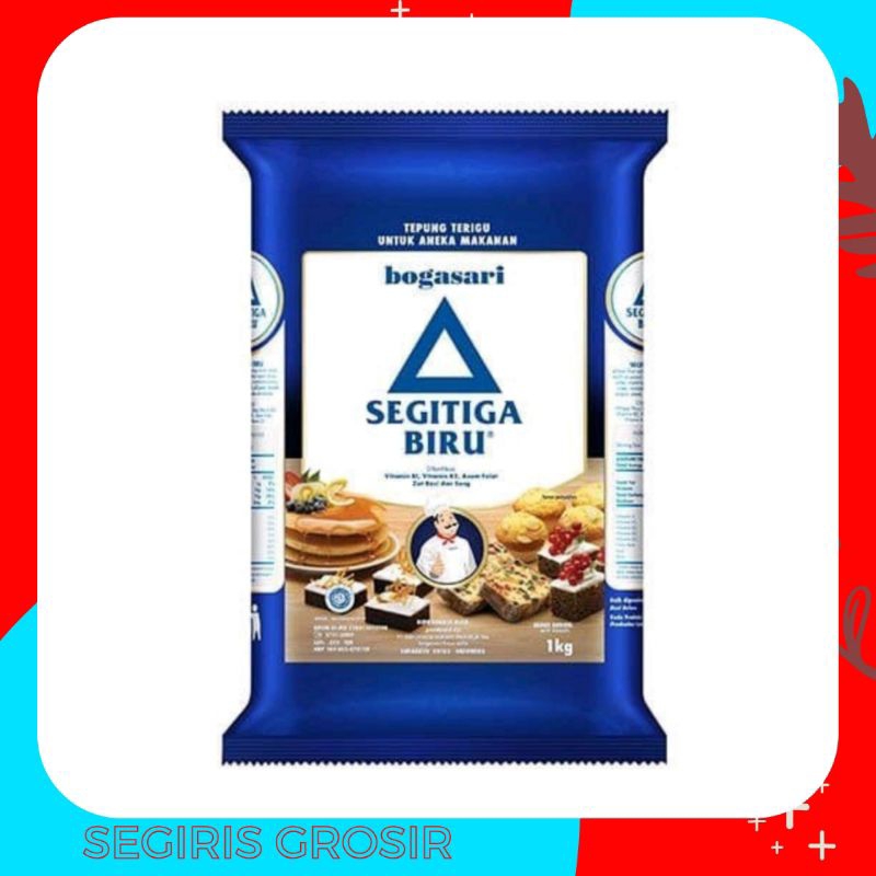 

TEPUNG TERIGU SEGITIGA BIRU 1 KG