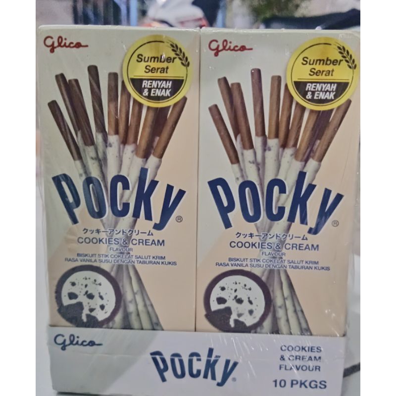 

pocky rasa cookies & cream ecer