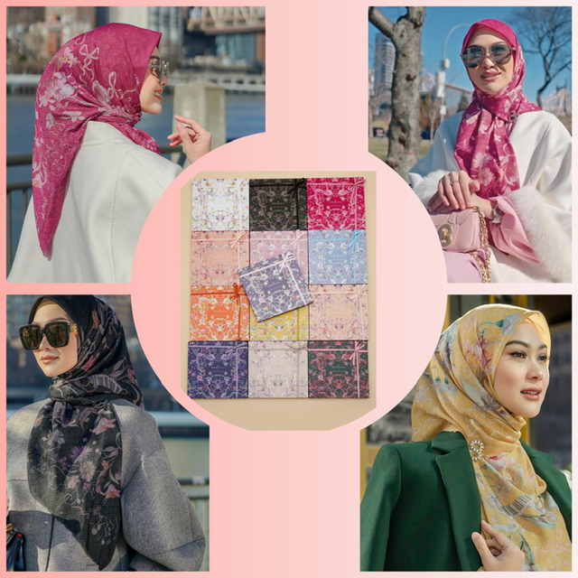 Nada Series 2.0 Scarf by Buttonscarves (Ready Kirim)