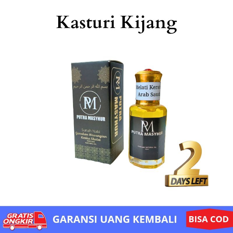 Minyak Kasturi Kijang Asli Original Arab Saudi | Bibit Murni