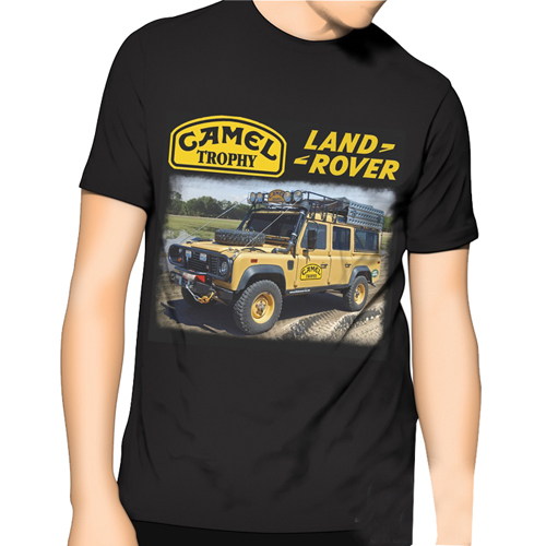 Land Rover Camel Trophy Tshirt Casual 100% Cotton