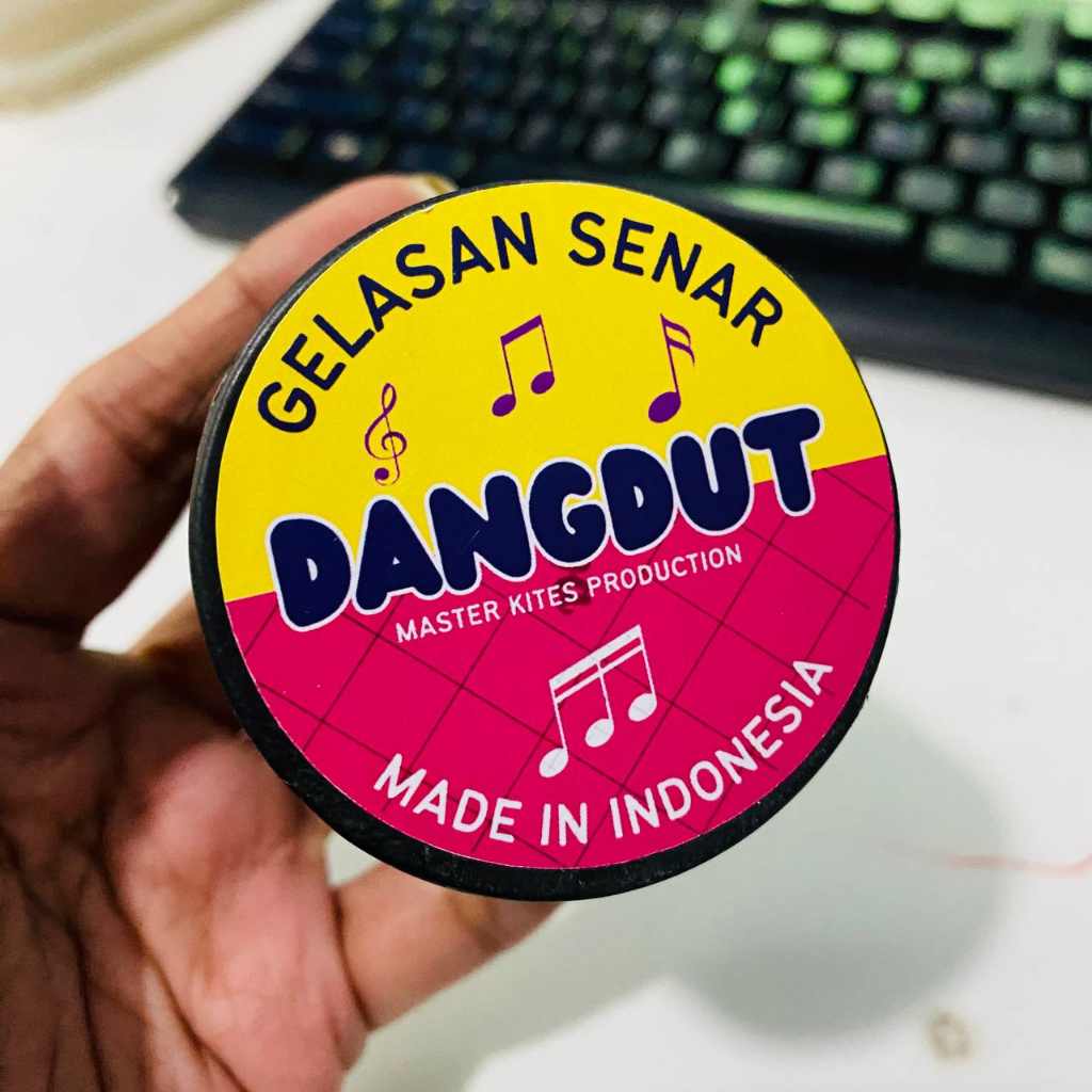 Benang gelasan Dangdut, gelasan tajam, gelasan aduan bocah/anak