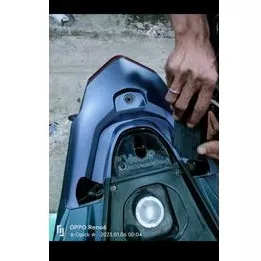 Sticker skotlet navy metalik dof scotlet biru dongker metalik dof