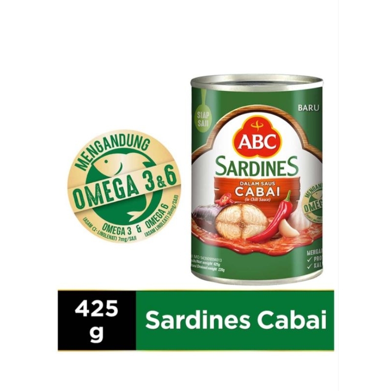 

Sarden abc 425 gr