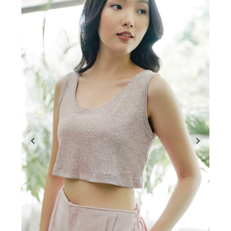 MAVEN BIGAIL CROP MAUVE READY NEW